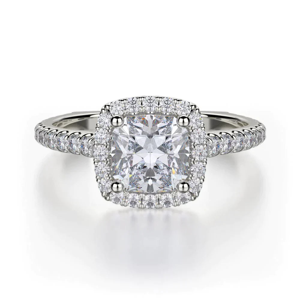 MICHAEL M Engagement Rings White Gold Europa R559S-1 R559S-1WG
