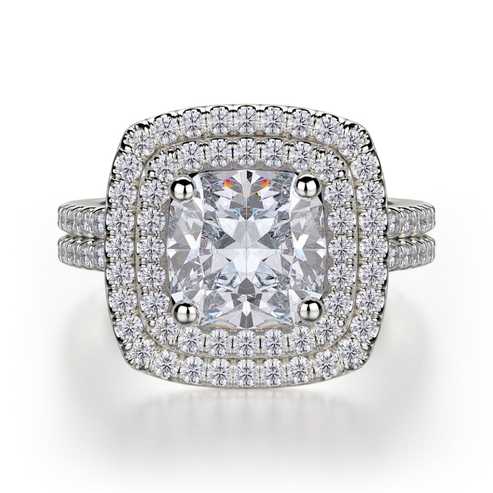 MICHAEL M Engagement Rings White Gold Europa R560-2 R560-2WG