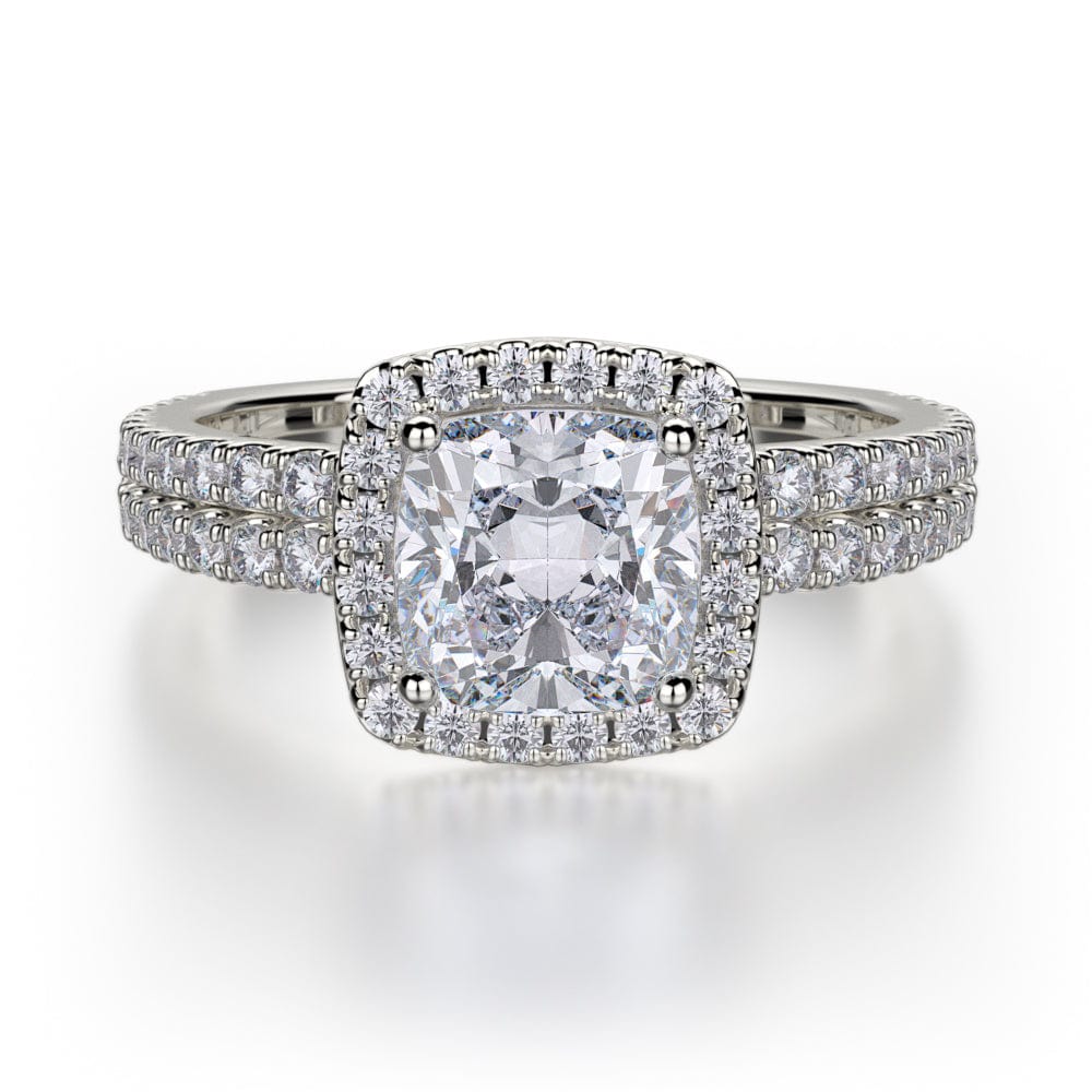 MICHAEL M Engagement Rings White Gold Europa R682-1.5 R682-1.5WG
