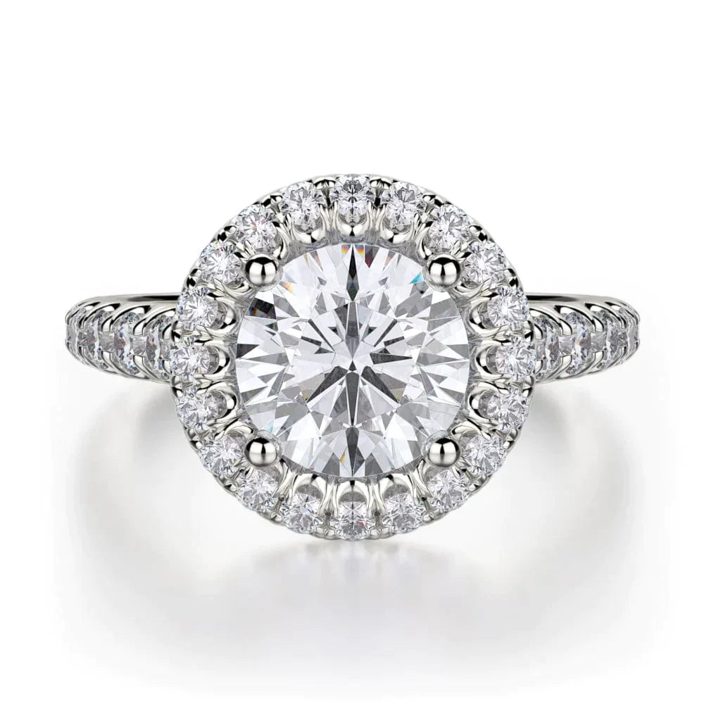 MICHAEL M Engagement Rings White Gold Europa R693-1.5 R693-1.5WG