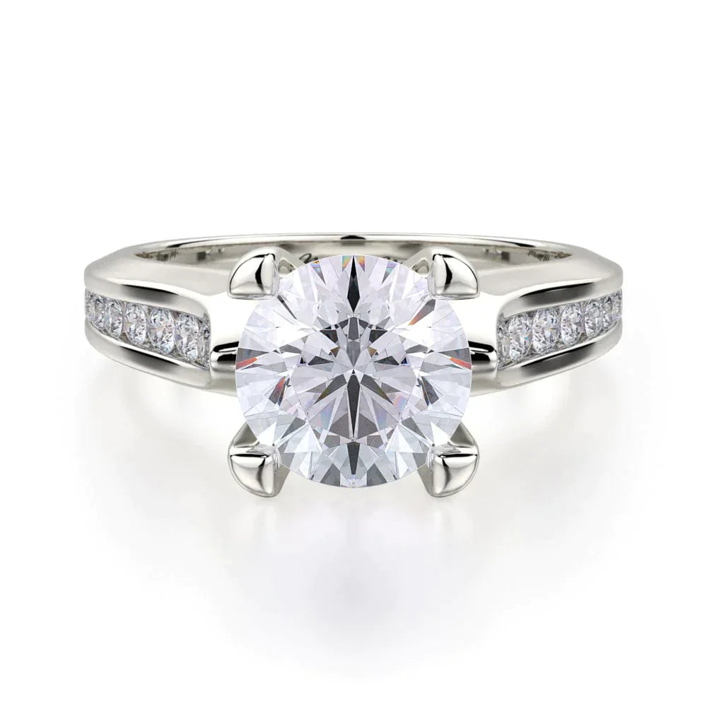 MICHAEL M Engagement Rings White Gold Strada R684-1.5 R684-1.5WG