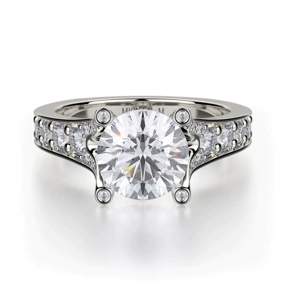 MICHAEL M Engagement Rings White Gold Trinity R507-1 R507-1WG