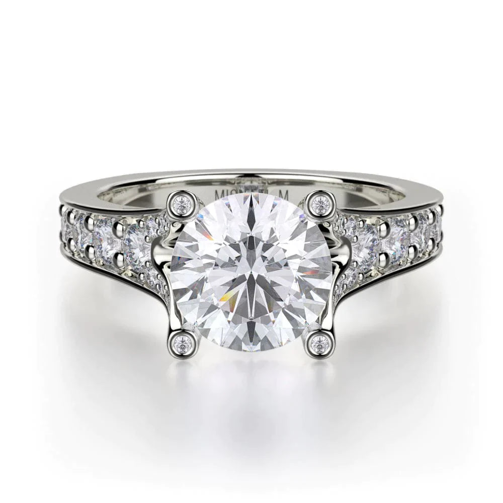 MICHAEL M Engagement Rings White Gold Trinity R507-1 R507-1WG