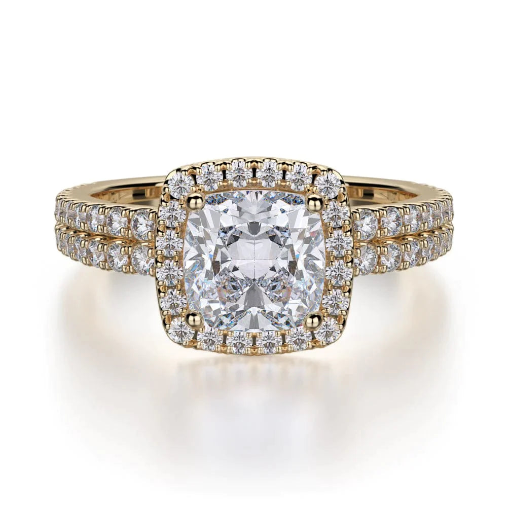 MICHAEL M Engagement Rings Yellow Gold Europa R682-1.5 R682-1.5YG