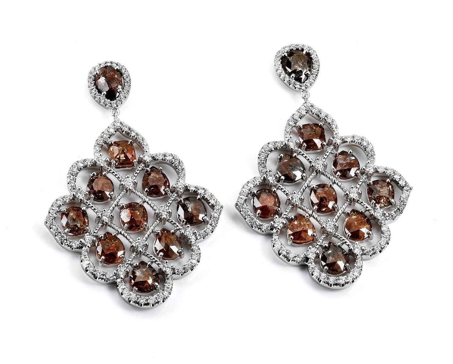 Vintage Chandelier Dangle Earrings