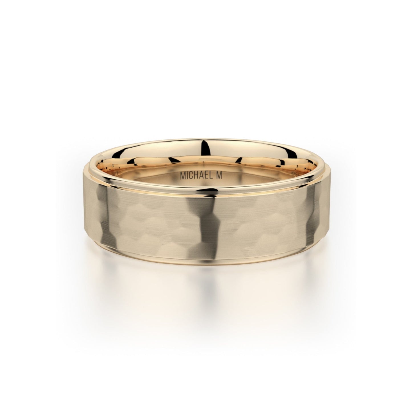 MICHAEL M Men's 14K Yellow Gold / 7 Men's Band MB113 MB-113YG14K