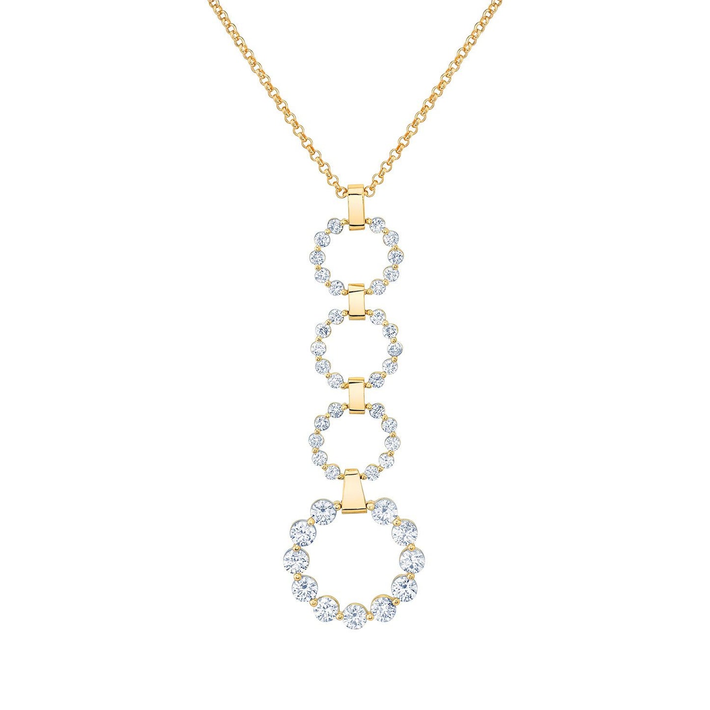 MICHAEL M Necklaces Cloud Drop Pendant