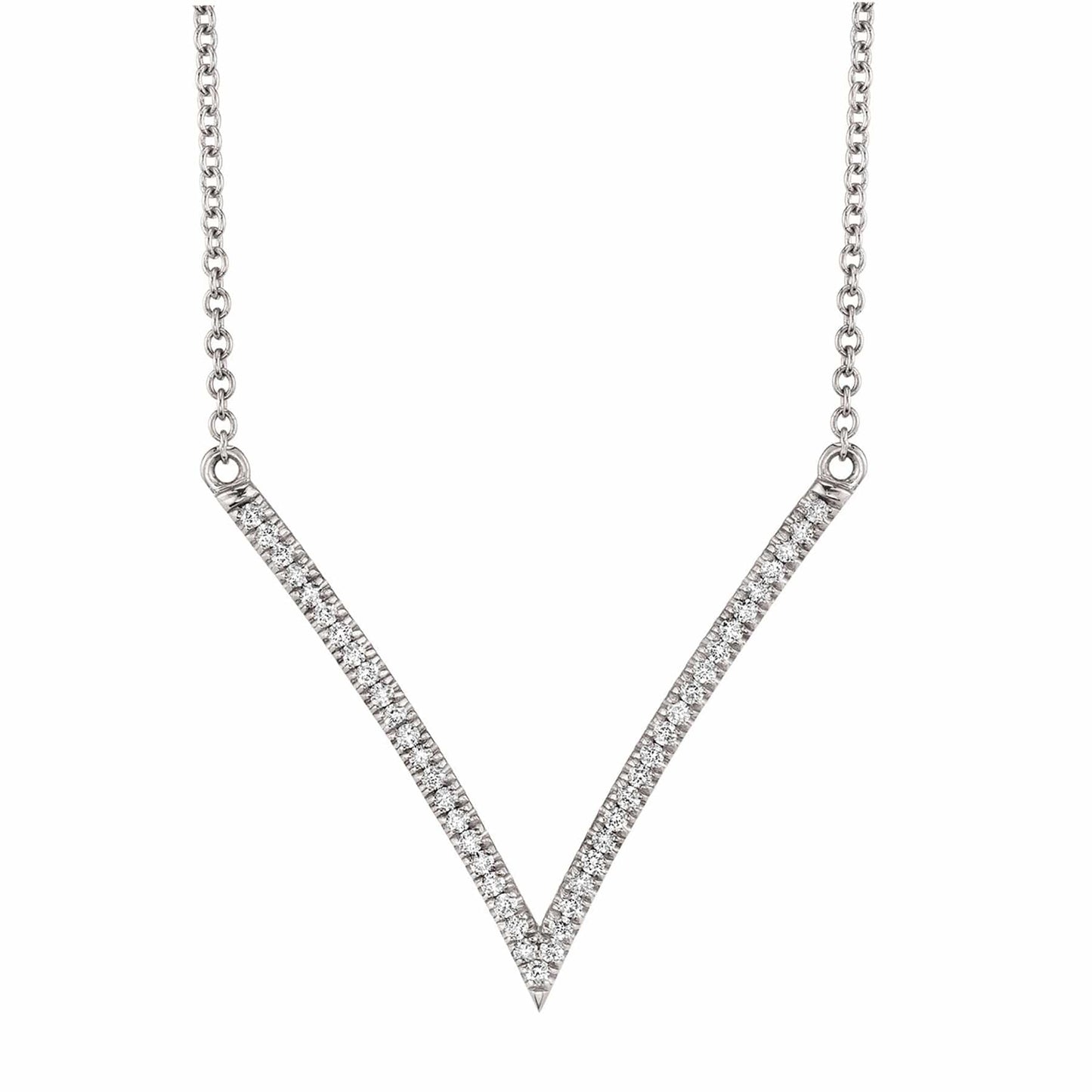 Diamond V Pendant