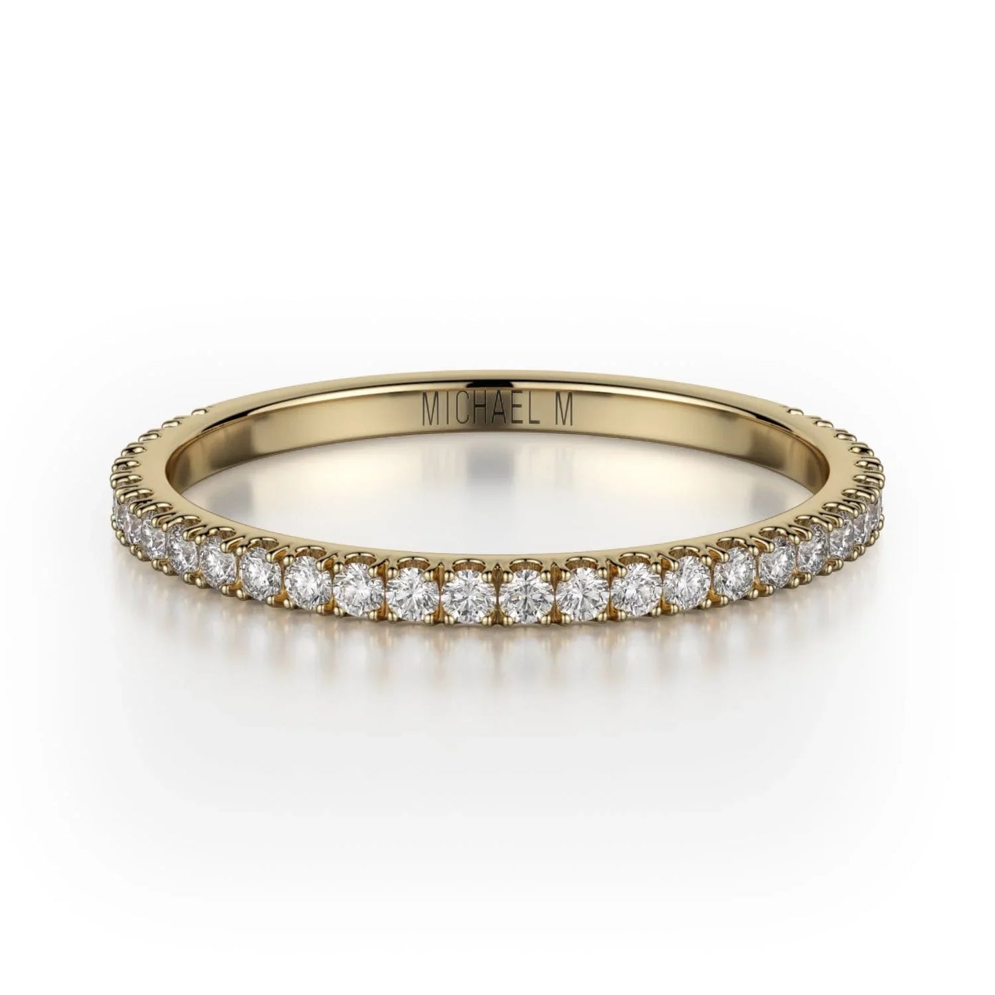 MICHAEL M Wedding Bands 18K Yellow Gold Wedding band R742B