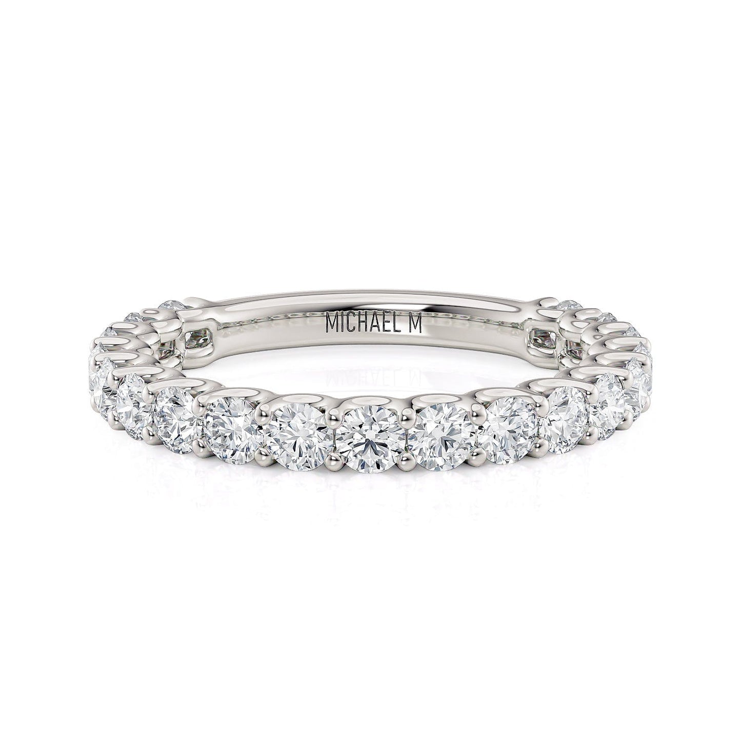 Michael M Prong Wedding Band