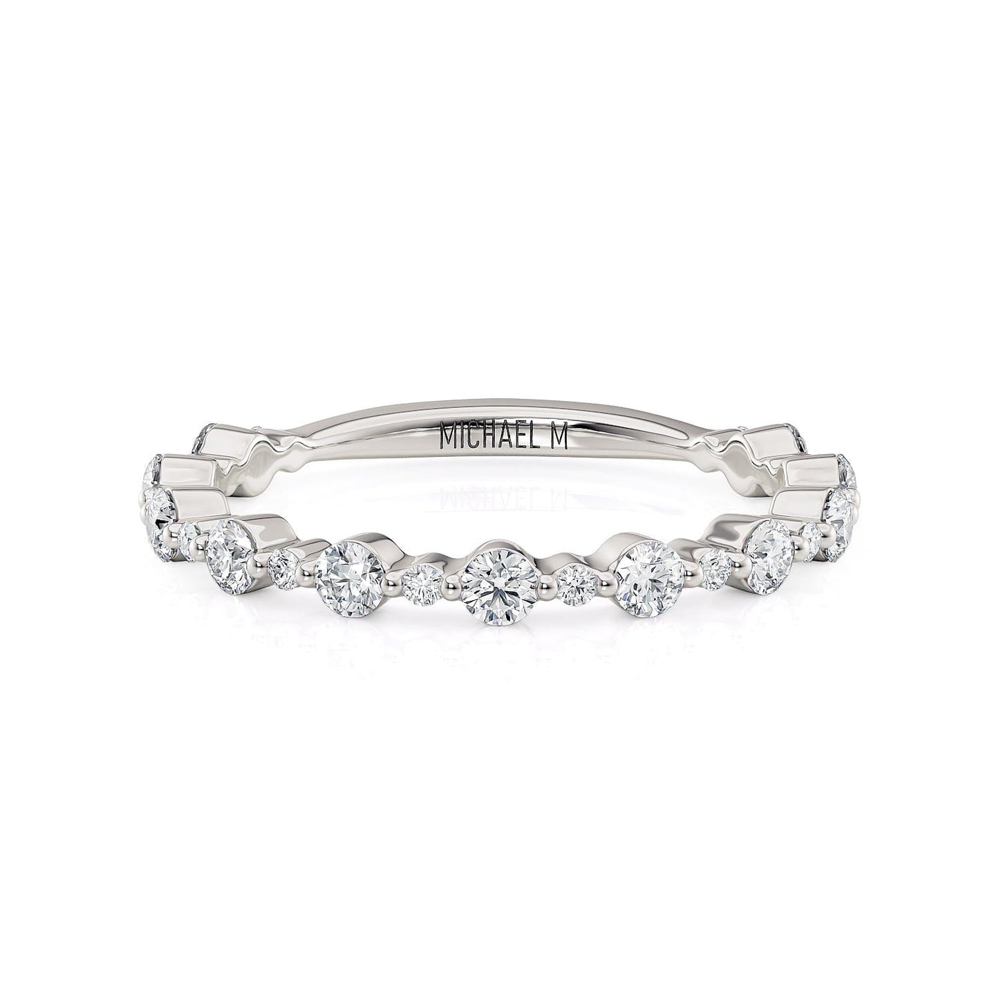 Michael M Prong Wedding Band