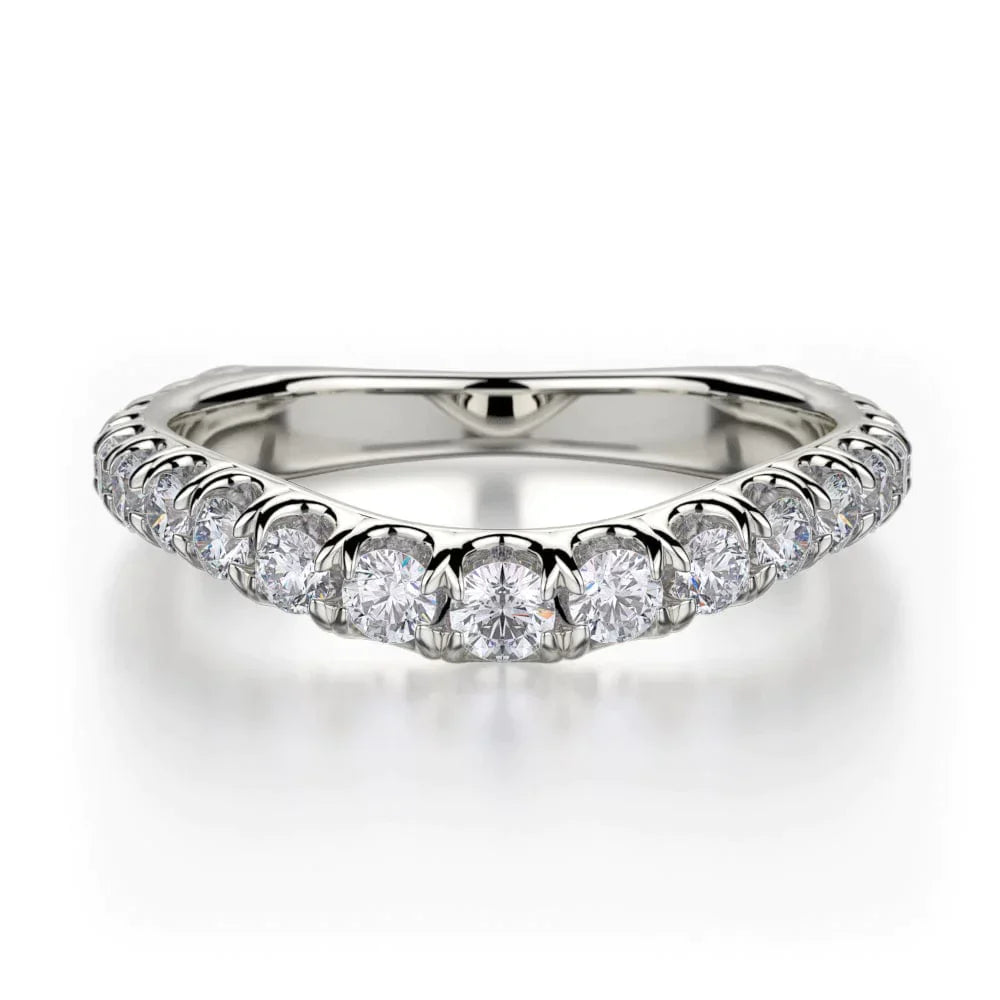 MICHAEL M Wedding Bands White Gold Wedding band R440B R440BWG
