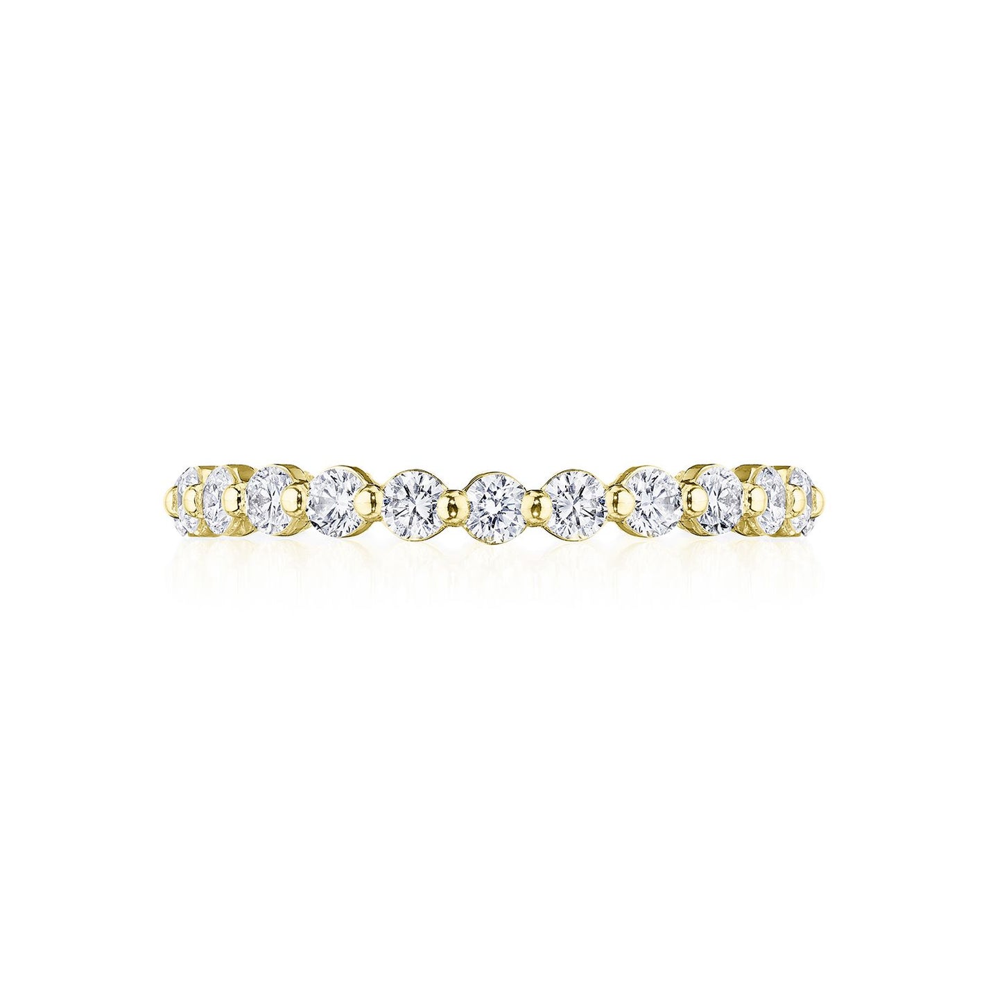 Round Diamond Wedding Band, 2.50mm