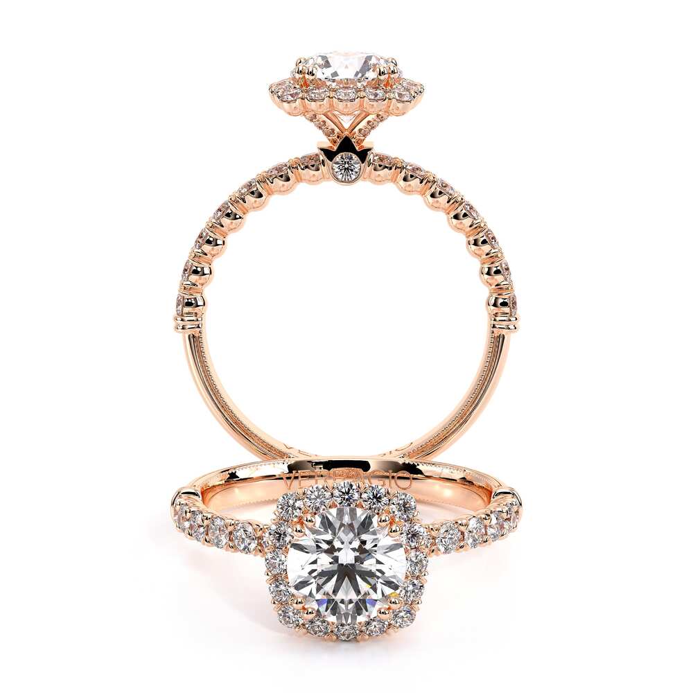 Verragio Halo Cushion Engagement Ring