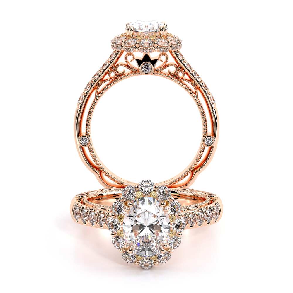 Verragio Halo Oval Engagement Ring