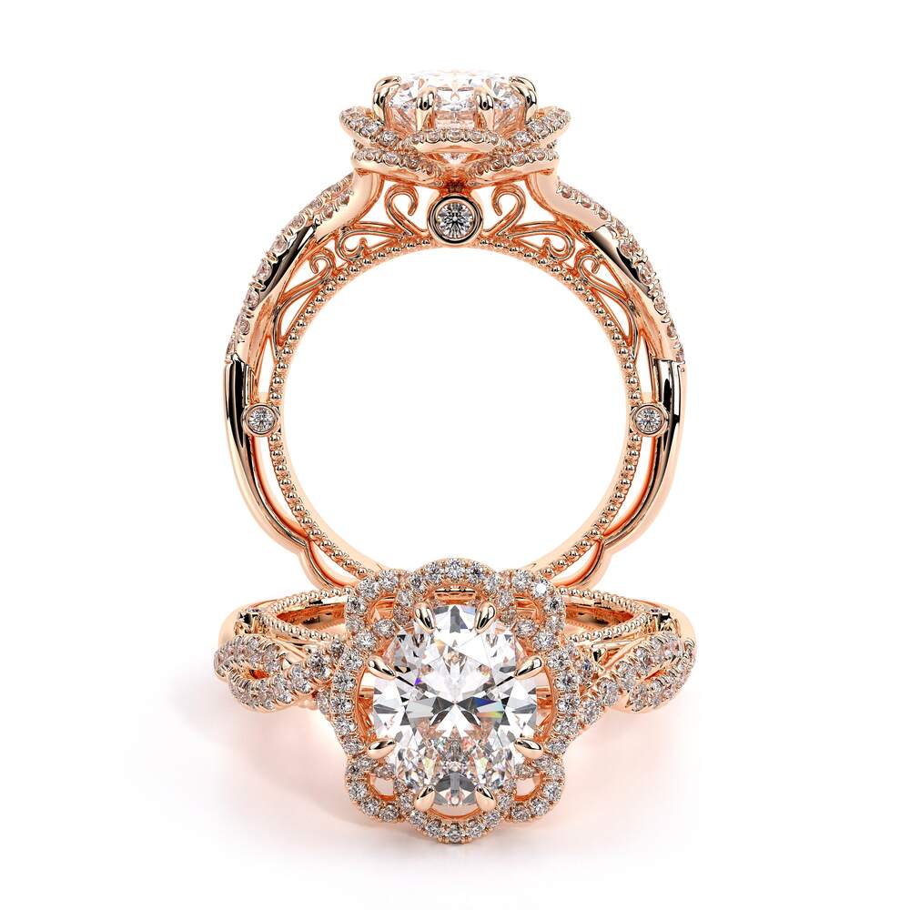 Verragio Halo Oval Engagement Ring