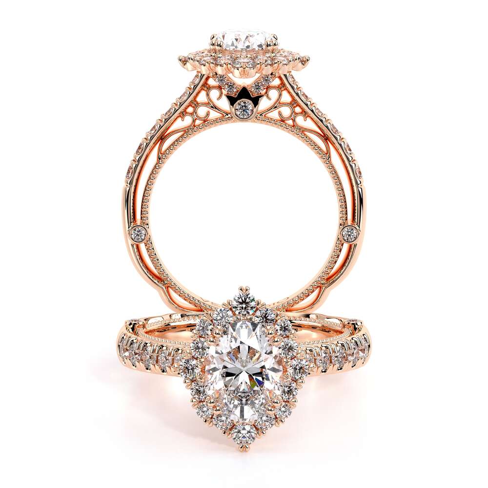 Verragio Halo Oval Engagement Ring