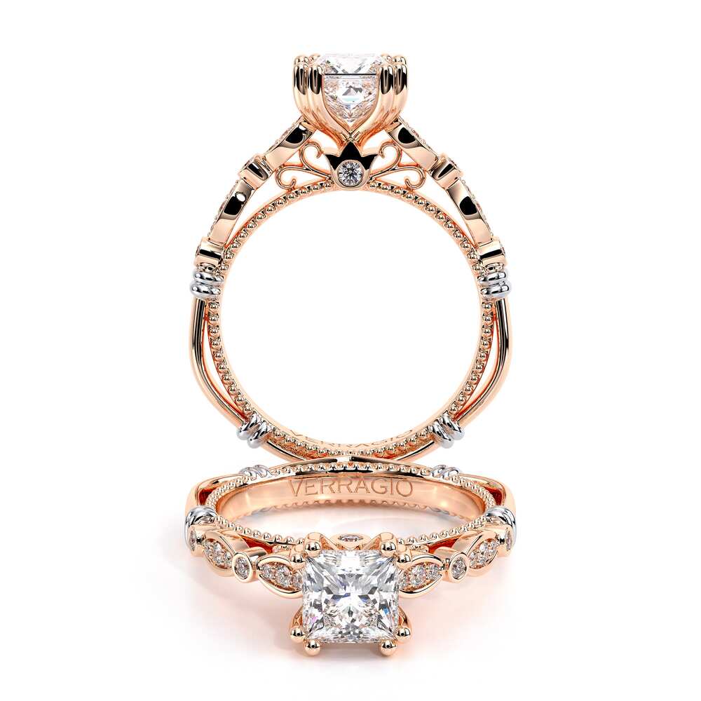 Verragio Vintage Princess Engagement Ring