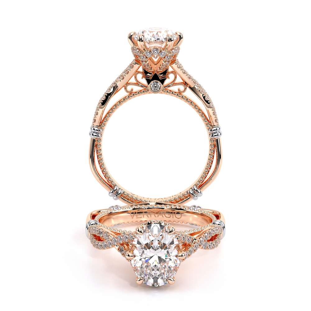 Verragio Halo Oval Engagement Ring