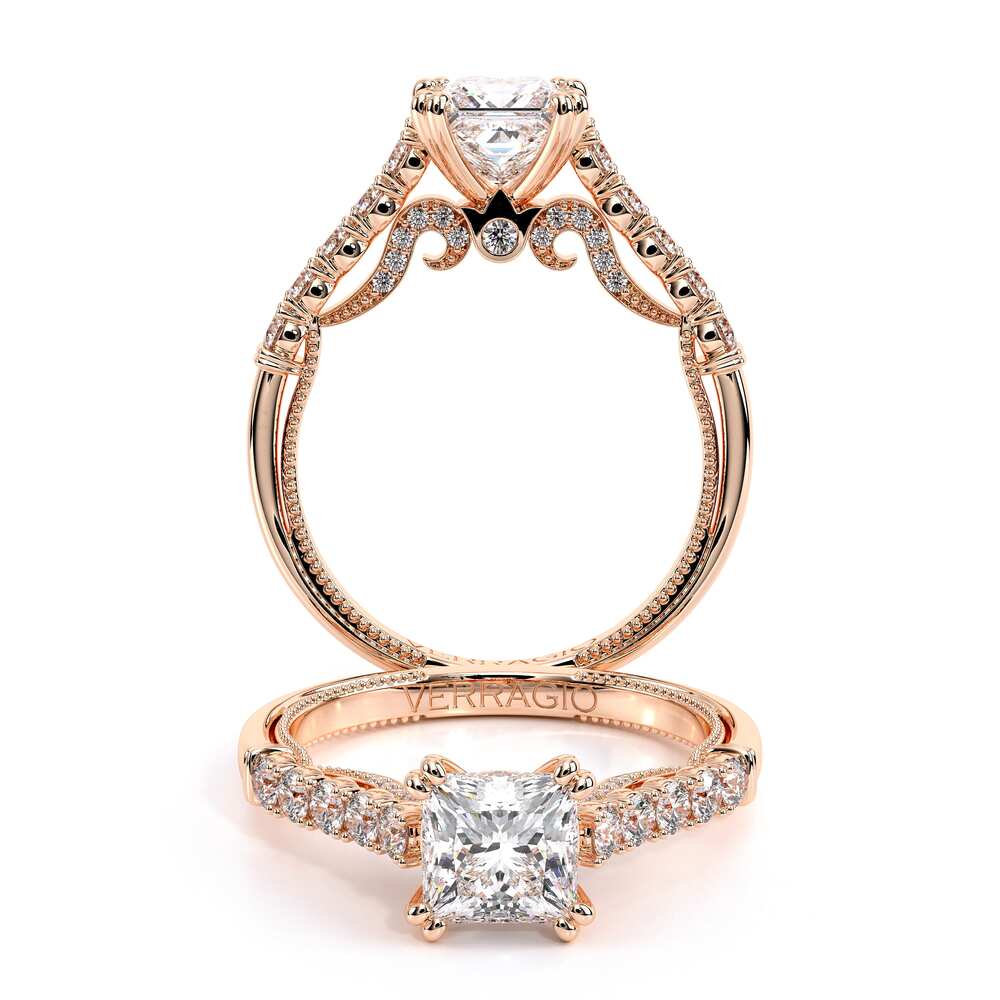 Verragio Pave Princess Engagement Ring
