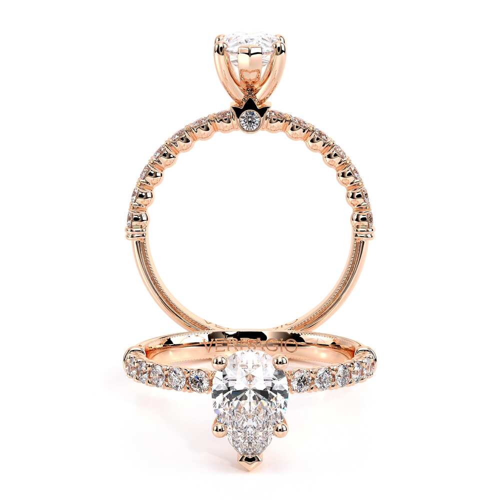 Verragio Solitaire Pear Engagement Ring