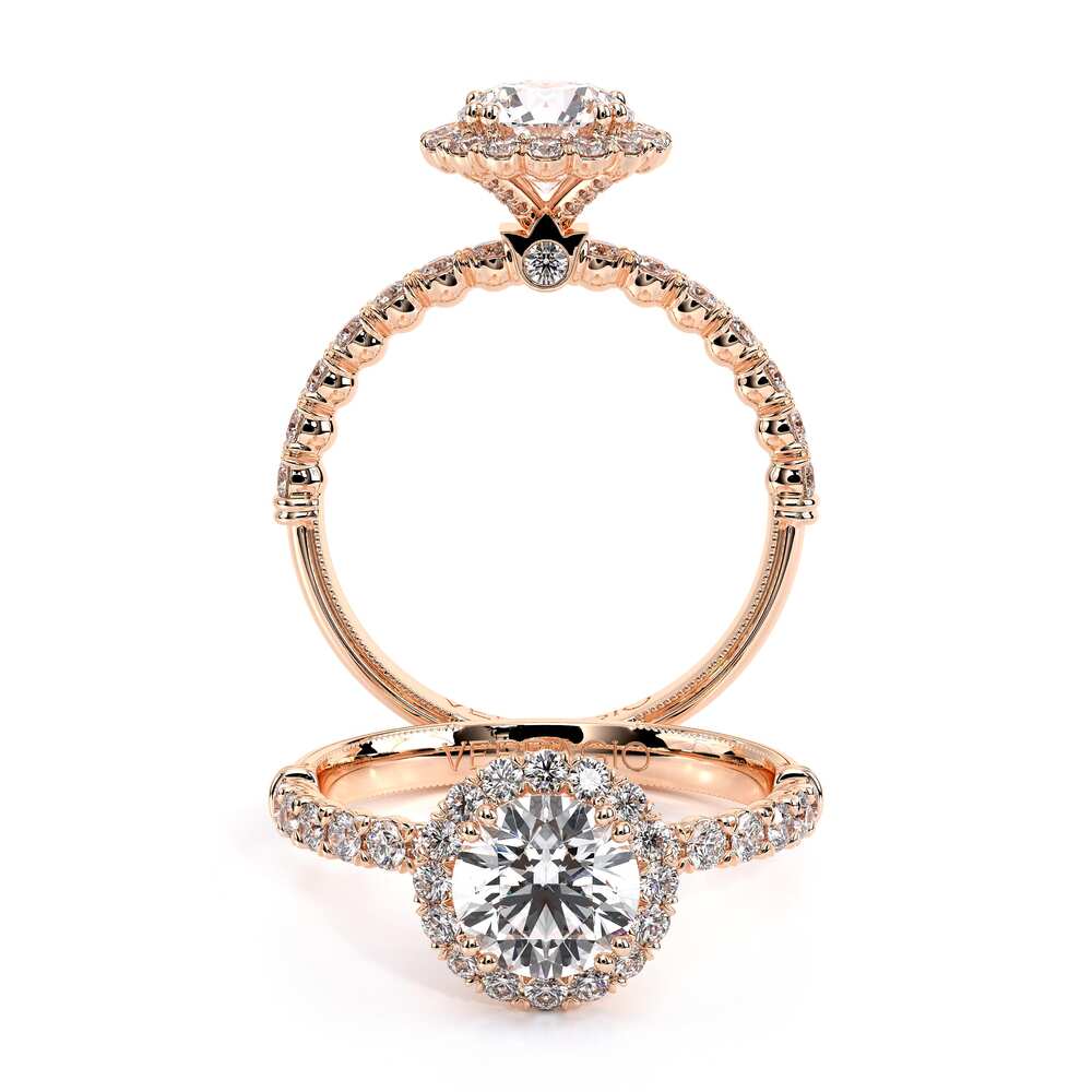 Verragio Halo Round Engagement Ring
