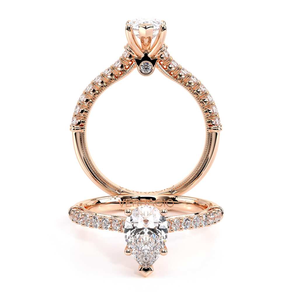 Verragio Solitaire Pear Engagement Ring