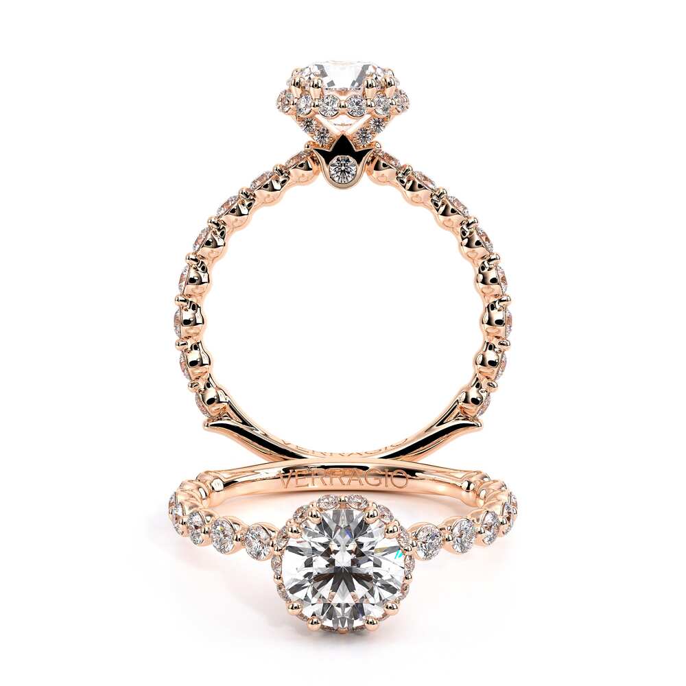 Verragio Round Engagement Ring