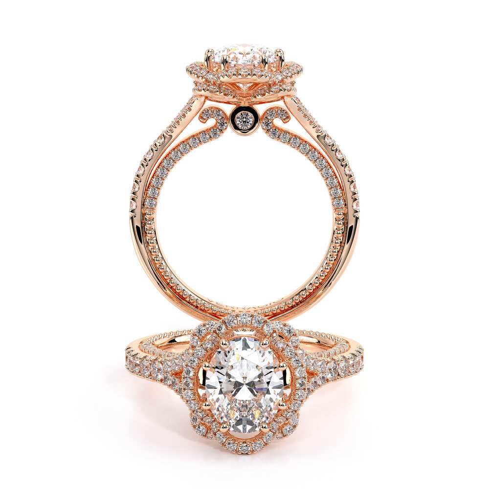 Verragio Halo Oval Engagement Ring