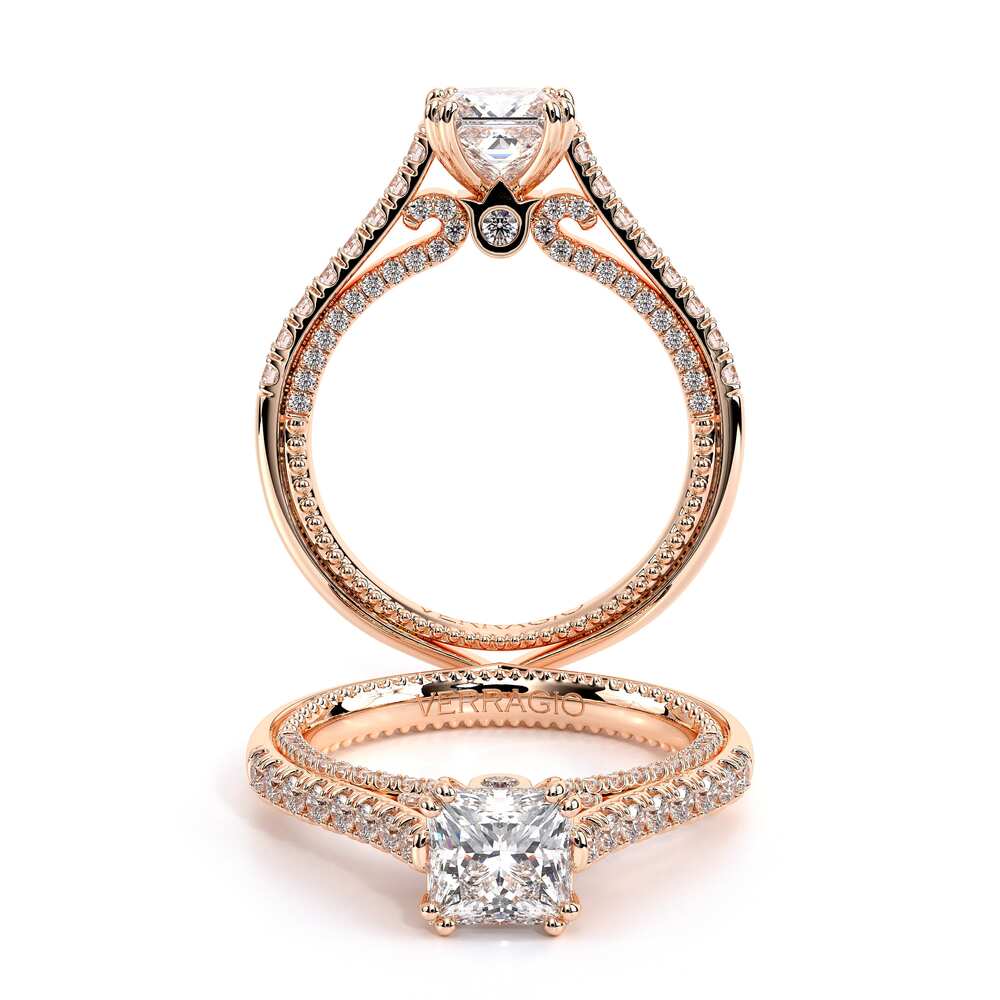 Verragio Pave Princess Engagement Ring