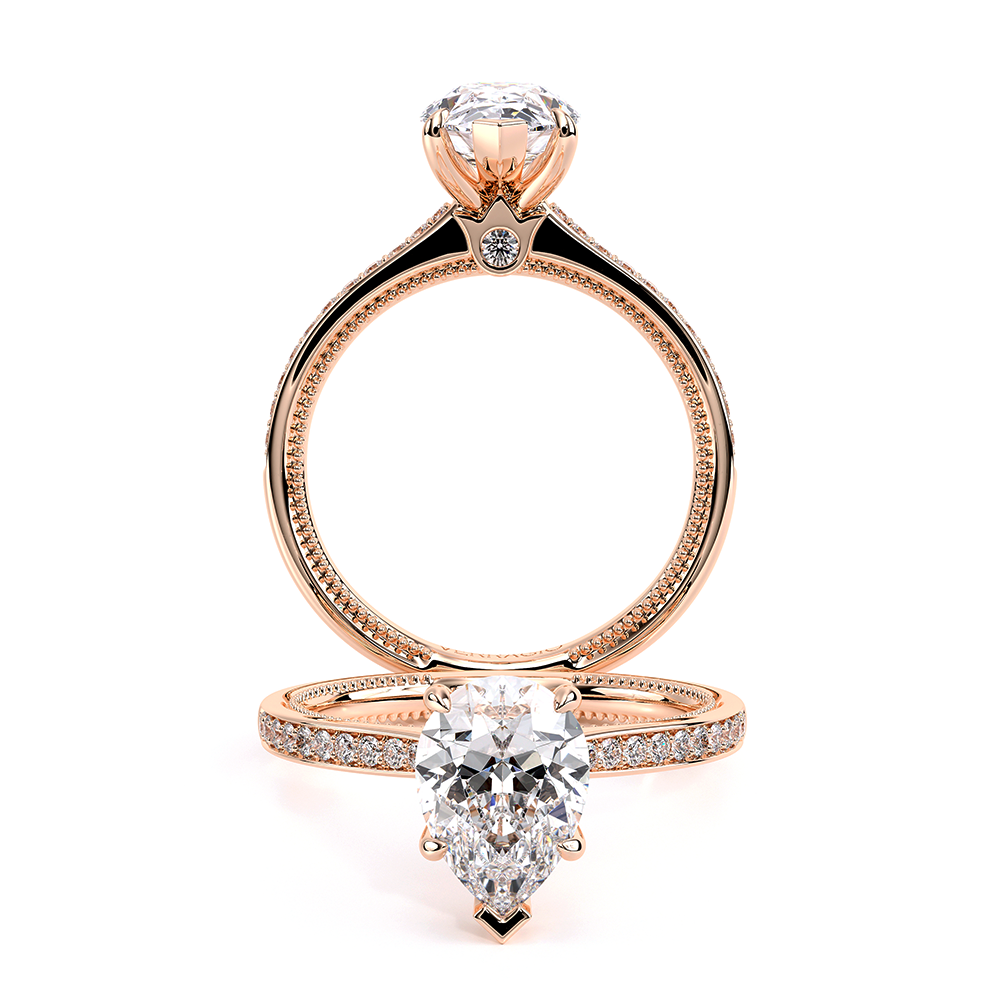 Verragio Solitaire Pear Engagement Ring