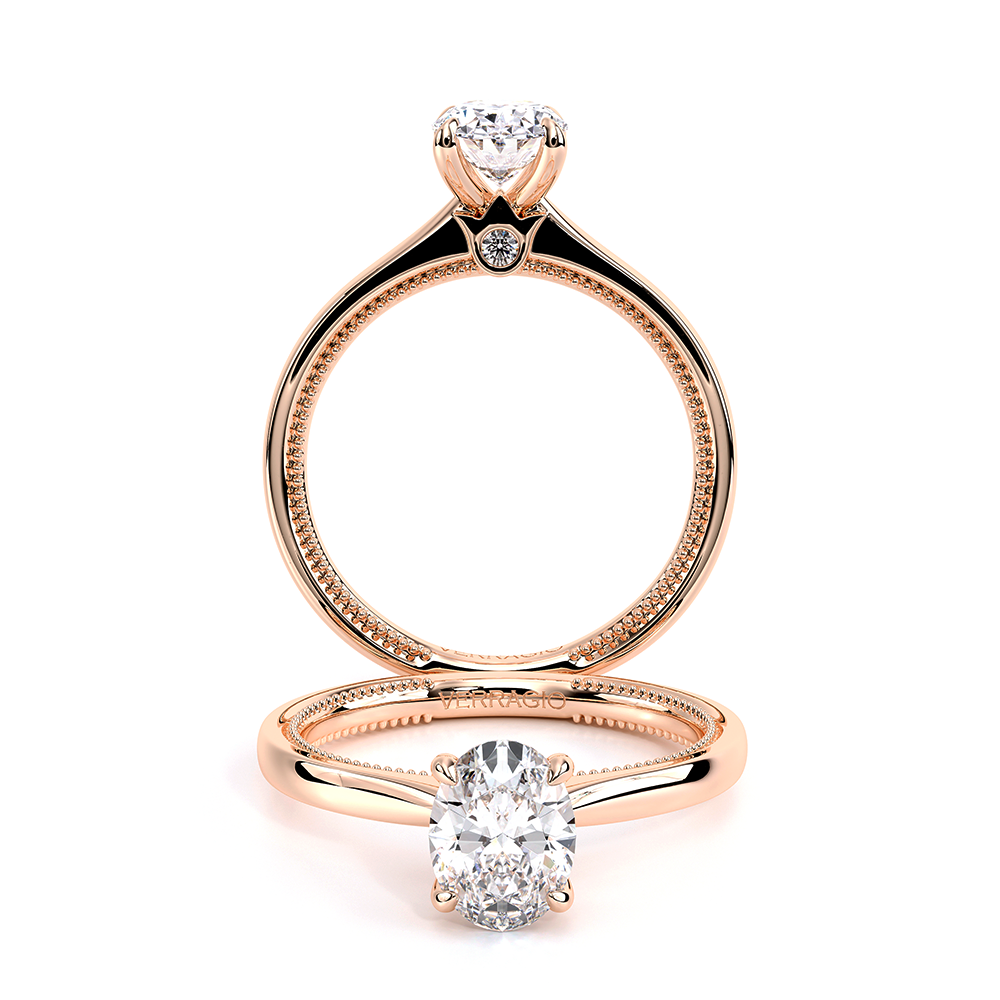 Verragio Solitaire Oval Engagement Ring