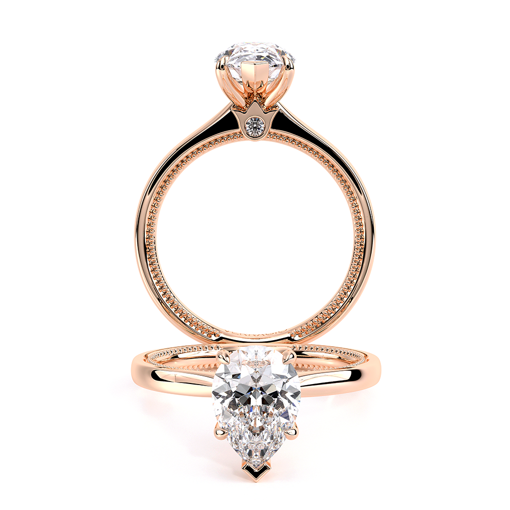 Verragio Solitaire Pear Engagement Ring