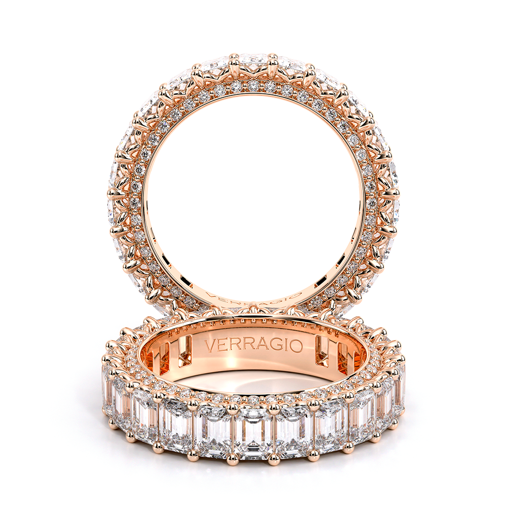 Verragio Emerald Wedding Band