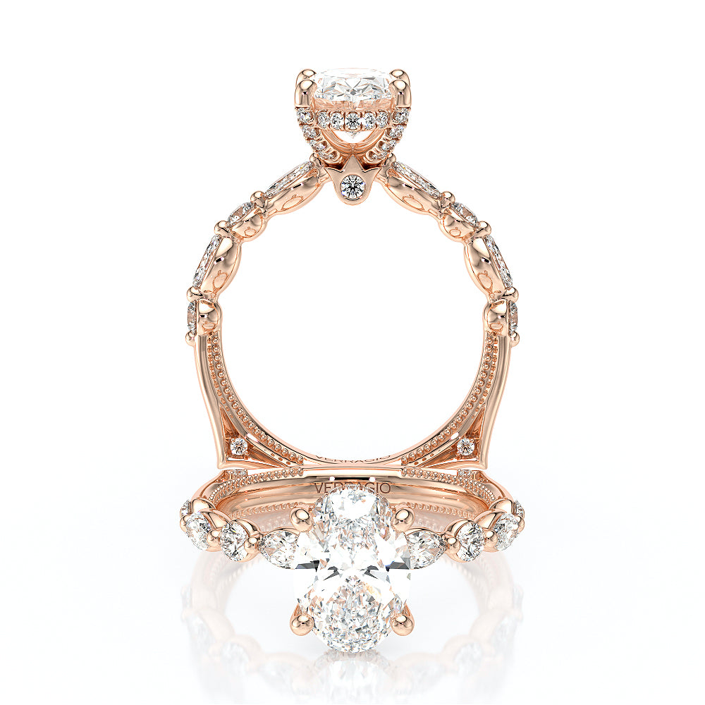 Verragio Halo Oval Engagement Ring