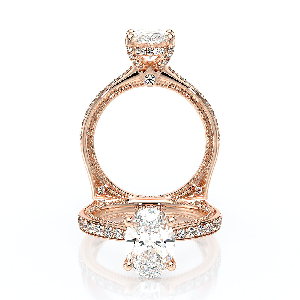 Verragio Halo Oval Engagement Ring