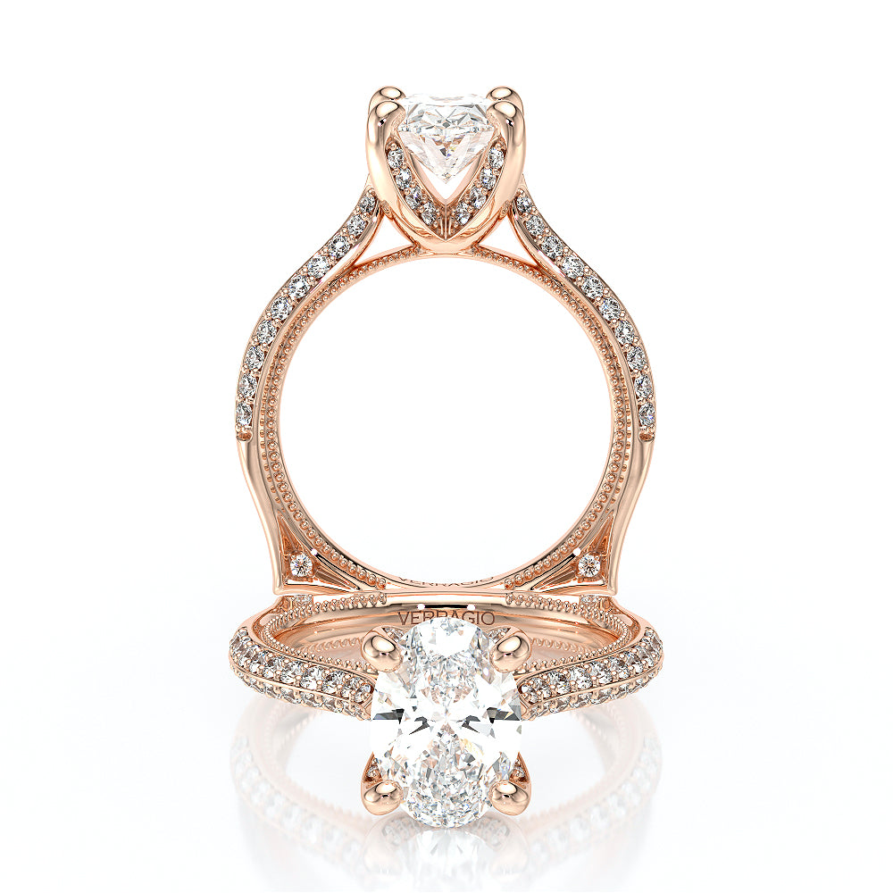 Verragio Halo Oval Engagement Ring