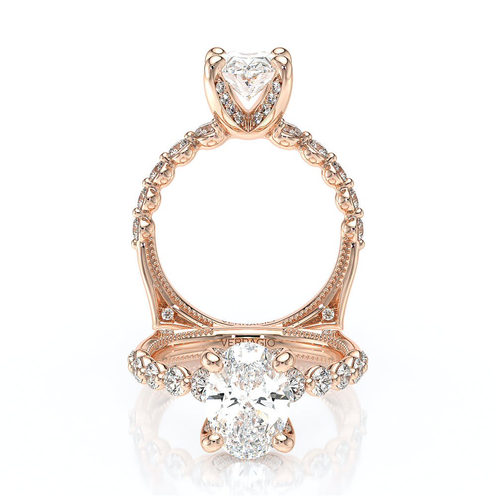 Verragio Halo Oval Engagement Ring