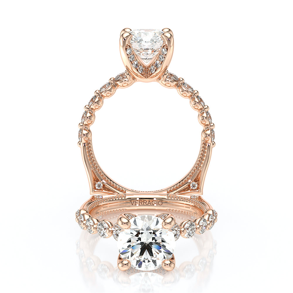 Verragio Halo Round Engagement Ring