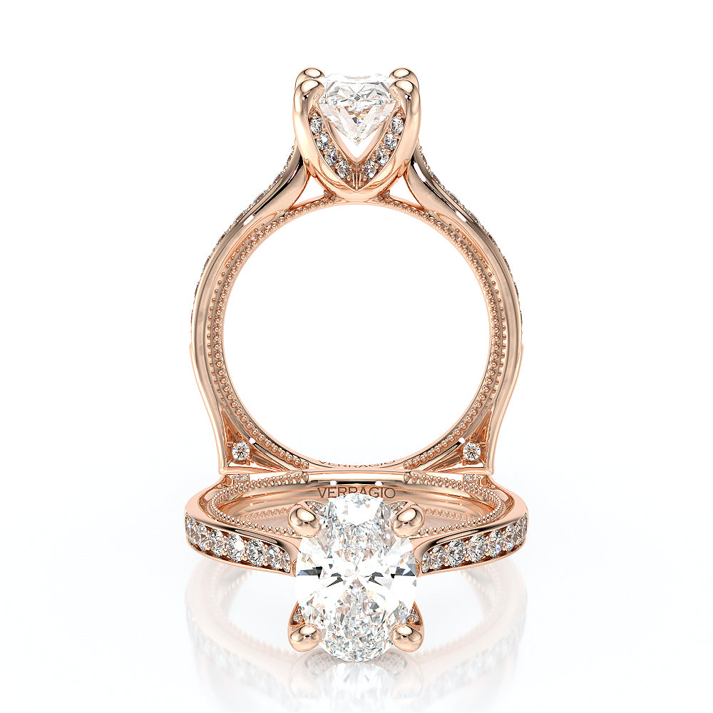 Verragio Halo Oval Engagement Ring