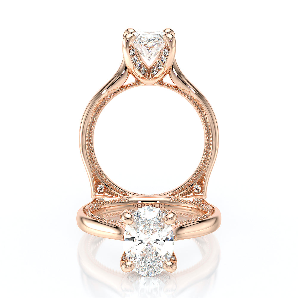 Verragio Halo Oval Engagement Ring