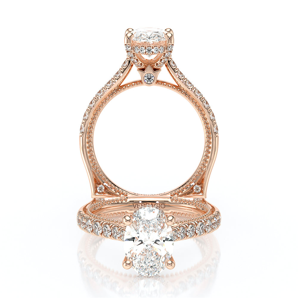 Verragio Halo Oval Engagement Ring