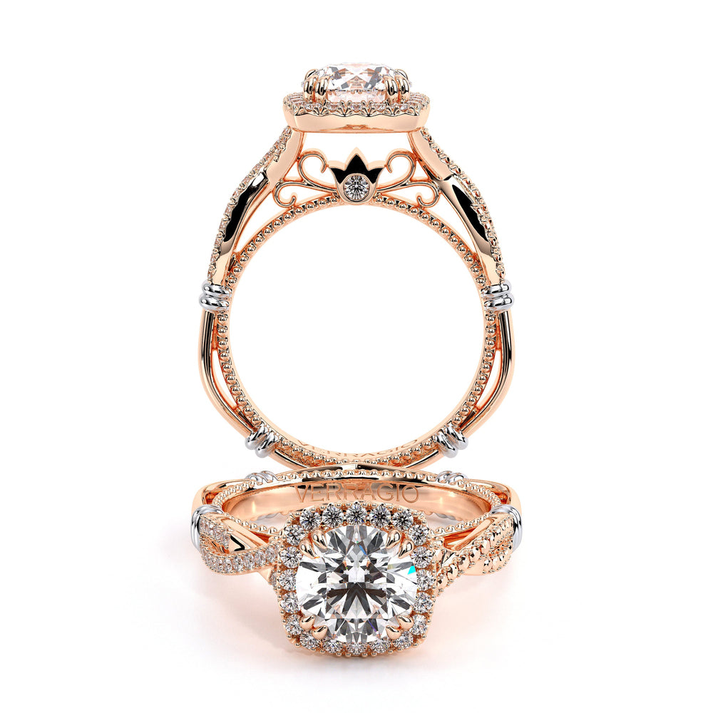 Verragio Halo Cushion Engagement Ring