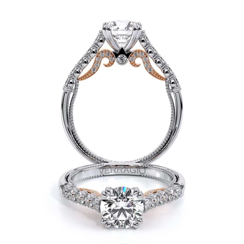 Verragio Pave Round Engagement Ring