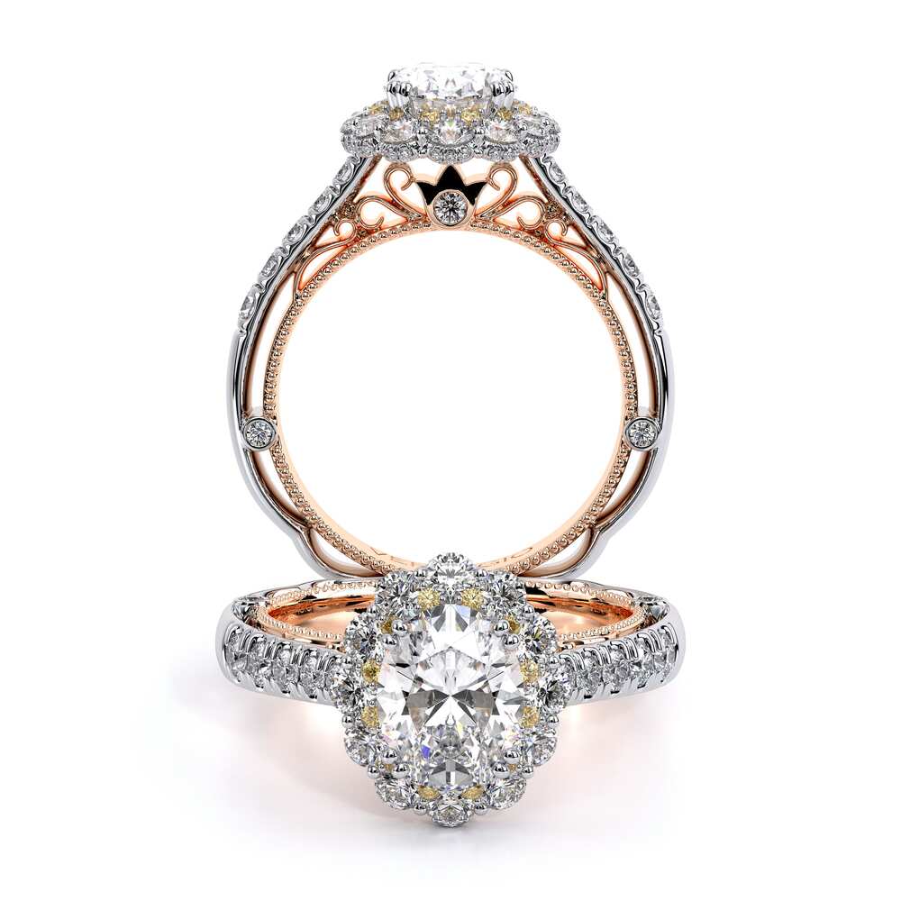 Verragio Halo Oval Engagement Ring
