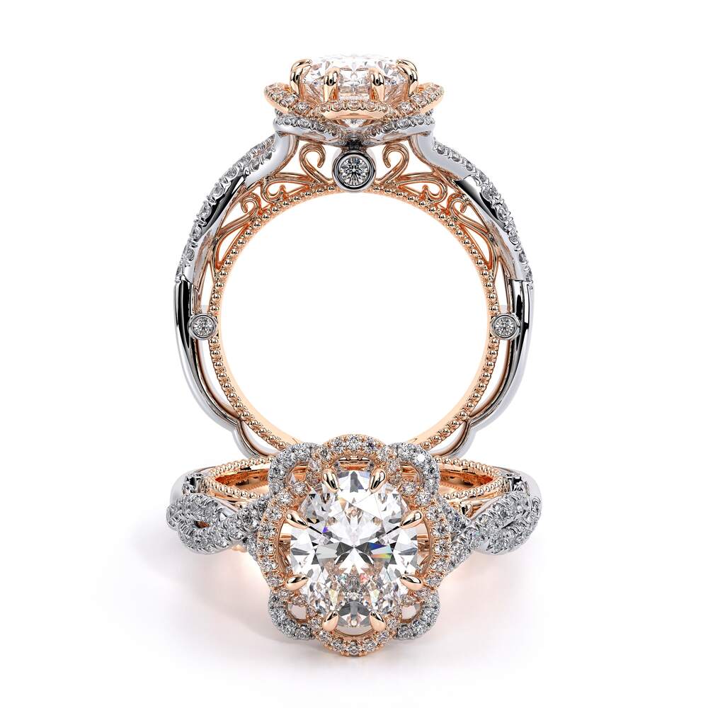 Verragio Halo Oval Engagement Ring