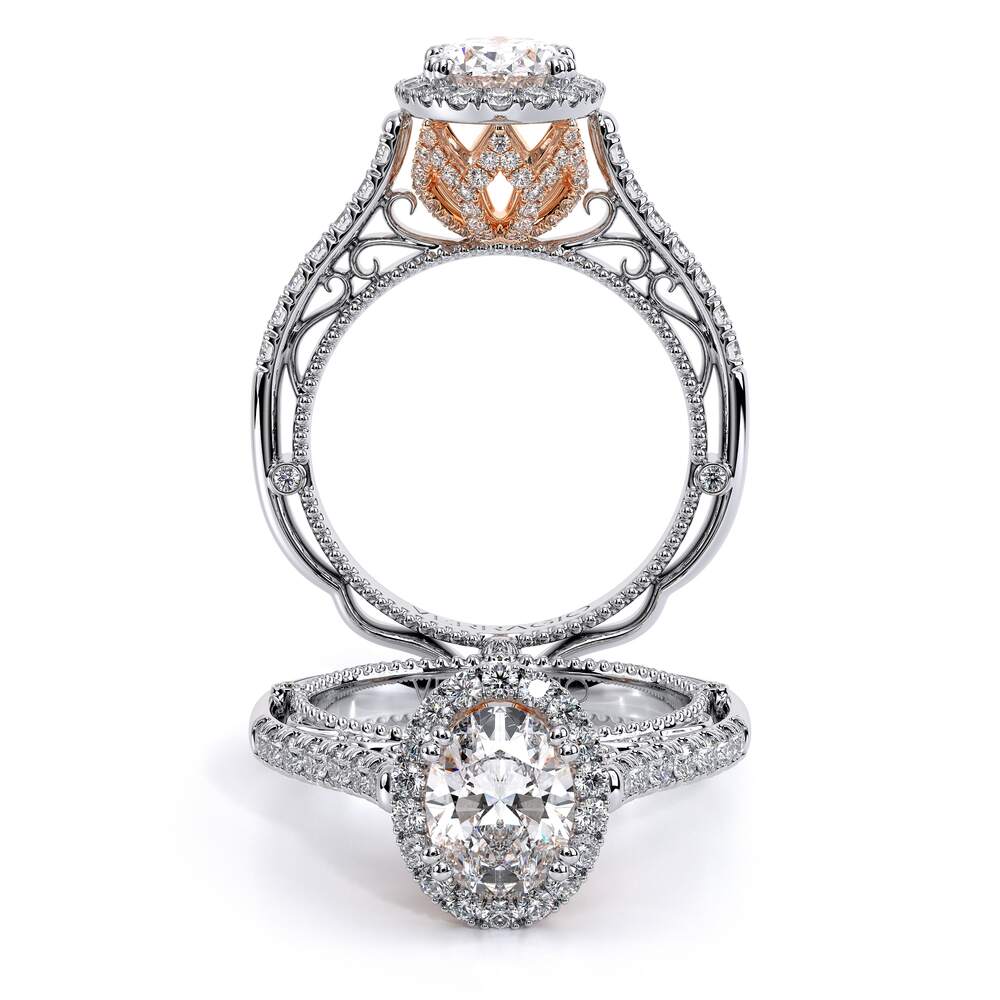 Verragio Halo Oval Engagement Ring