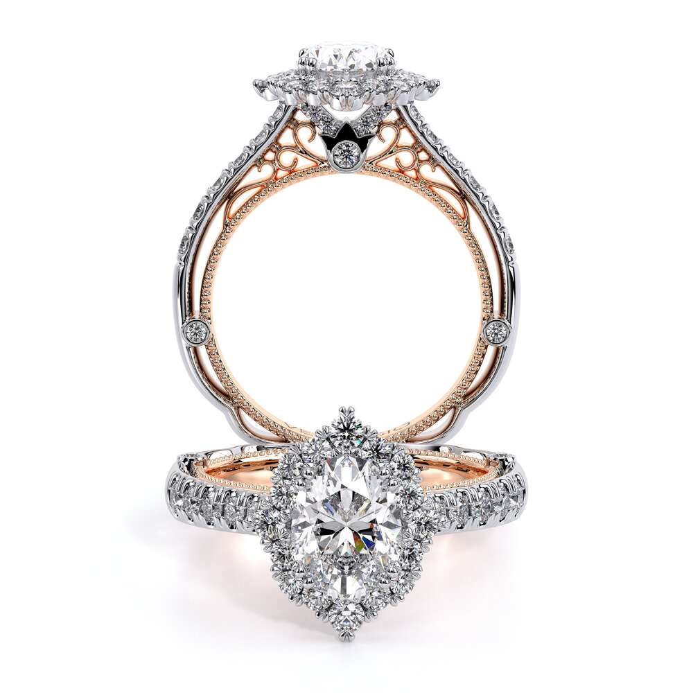 Verragio Halo Oval Engagement Ring