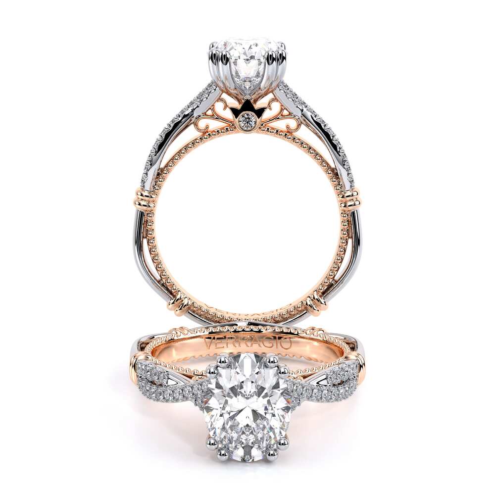 Verragio Vintage Oval Engagement Ring
