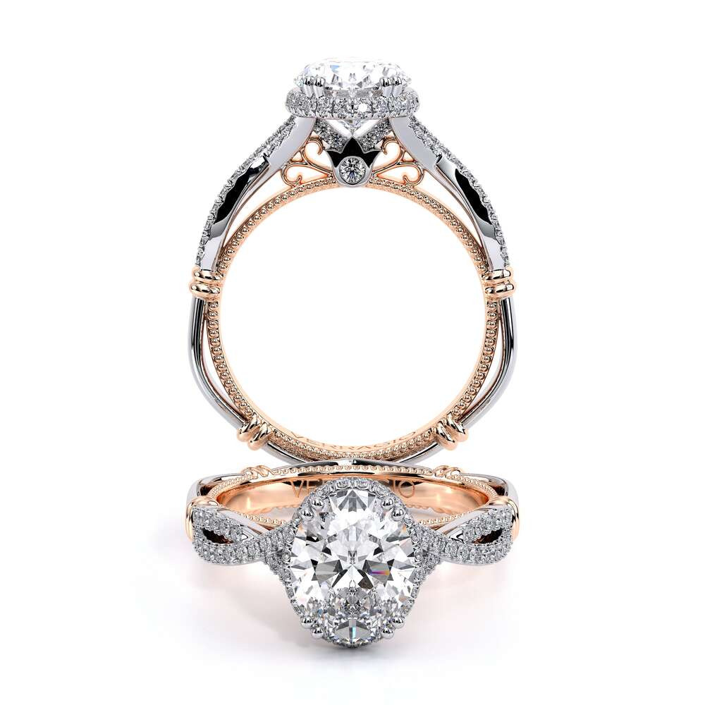 Verragio Halo Oval Engagement Ring